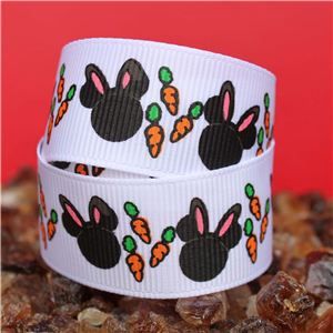 Mouse Head  Ribbon - Easter Carrots